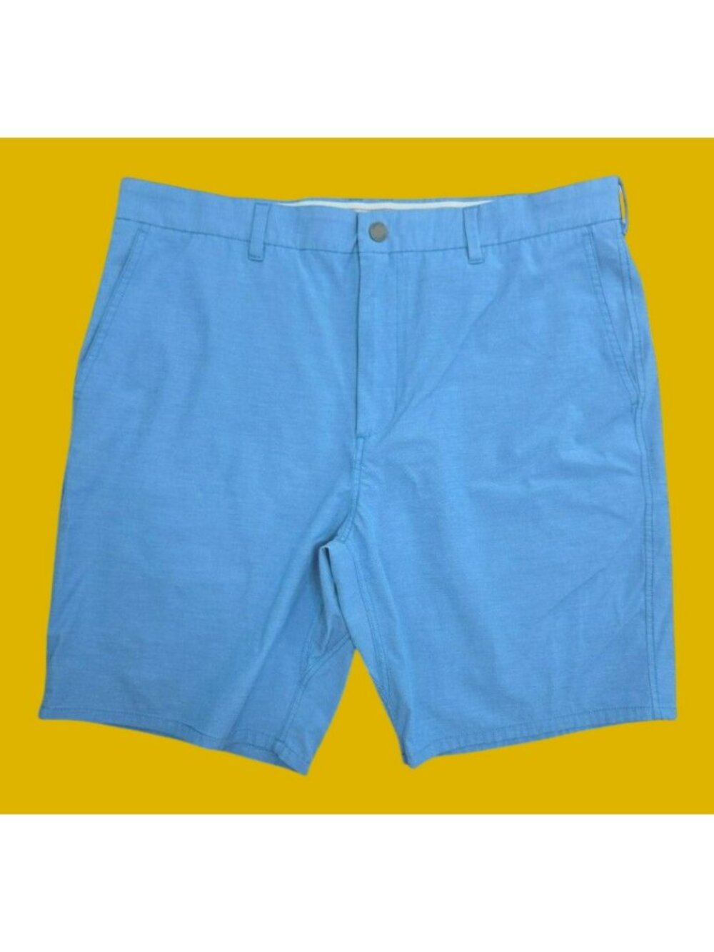 Johnnie-O Mens Calcutta Maverick Blue Chino Shorts Size 38